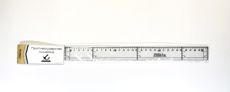 Линейка противоударная PROLine 30 см 606x758